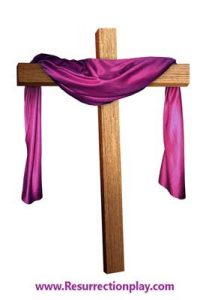 Good Friday Purple Cross
