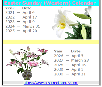 Easter Calendar Logo